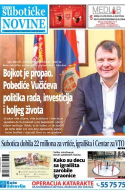 Nove Subotičke novine - broj 156, 6. mar 2020.