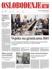 Oslobođenje - broj 26329, 17. mar 2020.