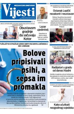 Vijesti - broj 9938, 30. dec 2025.