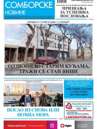 Somborske novine - broj 3532, 4. mar 2022.