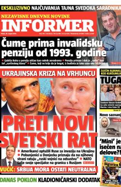 Informer - broj 707, 29. avg 2014.