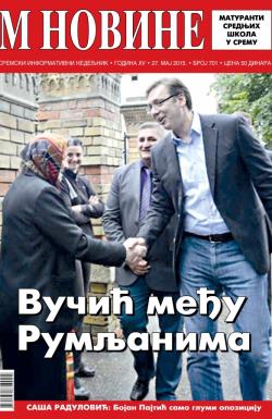 M Novine, Sr. Mitrovica - broj 701, 27. maj 2015.