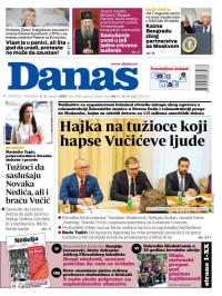 Danas - broj 9980, 2. avg 2025.