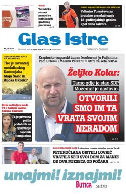 Glas Istre - broj 256, 16. sep 2020.