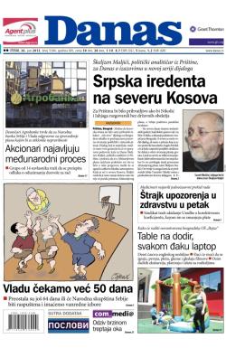 Danas - broj 5384, 26. jun 2012.