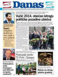 Danas - broj 7470, 13. mar 2018.