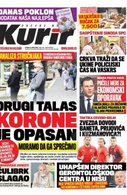 Kurir - broj 2218, 14. apr 2020.