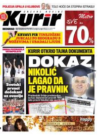 Kurir - broj 543, 10. avg 2015.