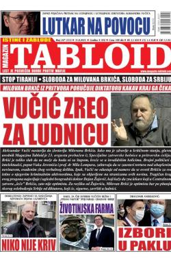 Tabloid - broj 247, 31. avg 2023.