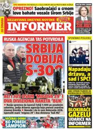 Informer - broj 1514, 18. apr 2017.