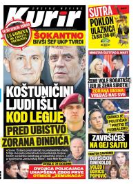 Kurir - broj 1468, 9. mar 2018.