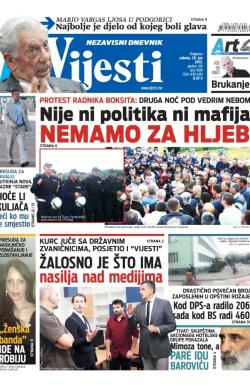 Vijesti - broj 6189, 20. jun 2015.