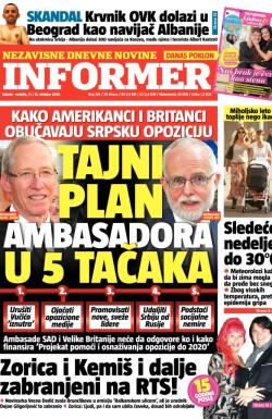 Informer - broj 744, 11. okt 2014.