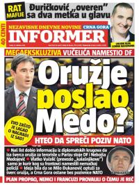 Informer CG - broj 1357, 12. okt 2016.