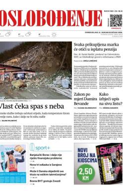 Oslobođenje - broj 28113, 12. jan 2026.