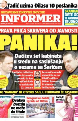 Informer - broj 521, 20. jan 2014.