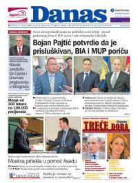 Danas - broj 6576, 1. okt 2015.