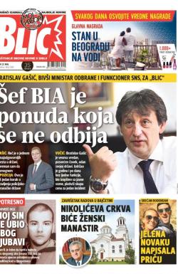 Blic - broj 7280, 23. maj 2017.