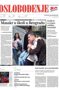 Oslobođenje - broj 27289, 4. maj 2023.