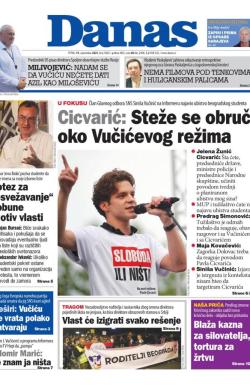 Danas - broj 10021, 19. sep 2025.