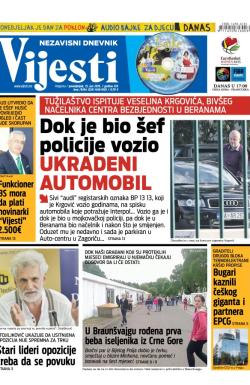 Vijesti - broj 6184, 15. jun 2015.