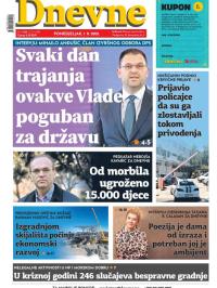 Dnevne novine - broj 3138, 1. nov 2021.