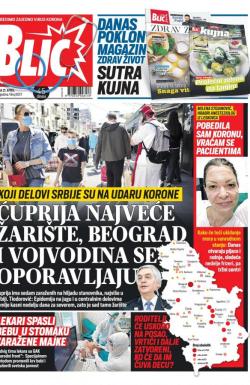 Blic - broj 8317, 21. apr 2020.