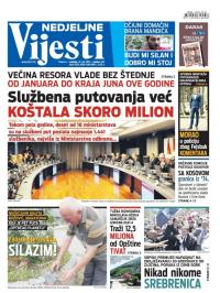 Vijesti - broj 6211, 12. jul 2015.