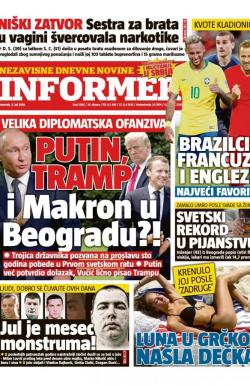 Informer - broj 1885, 5. jul 2018.