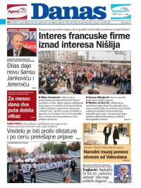 Danas - broj 7491, 3. apr 2018.
