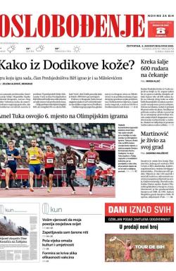 Oslobođenje - broj 26753, 5. avg 2021.