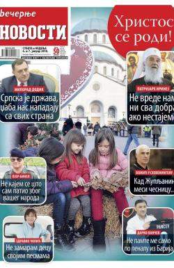 Večernje novosti - broj 2841, 6. jan 2018.