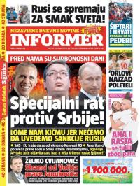 Informer - broj 1353, 7. okt 2016.