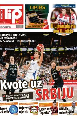 Tip - broj 1232, 22. avg 2025.