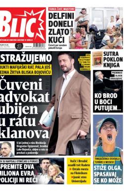 Blic - broj 7706, 30. jul 2018.