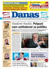 Danas - broj 7428, 30. jan 2018.