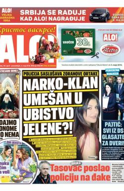 Alo - broj 2939, 30. apr 2016.