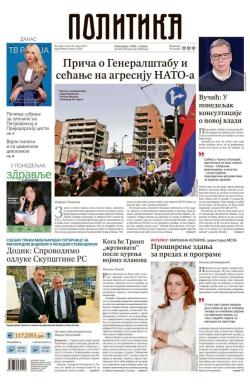 Politika - broj 39984, 28. mar 2025.