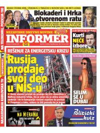 Informer - broj 4139, 20. nov 2025.
