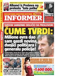 Informer - broj 1347, 30. sep 2016.