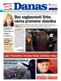 Danas - broj 6322, 20. jan 2015.