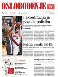 Oslobođenje - broj 25949, 23. feb 2019.