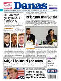 Danas - broj 5454, 4. sep 2012.