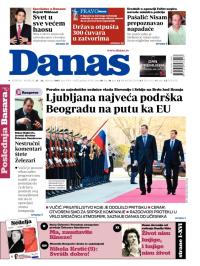 Danas - broj 6354-6355, 21. feb 2015.