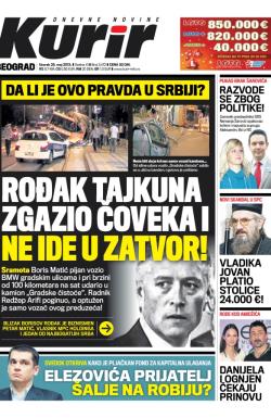 Kurir - broj 3472, 28. maj 2013.