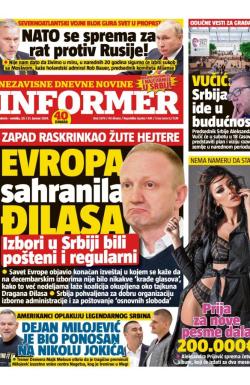 Informer - broj 3579, 20. jan 2024.