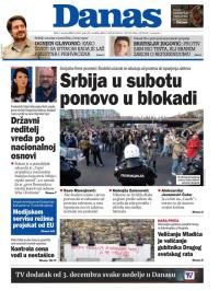 Danas - broj 8829, 1. dec 2021.