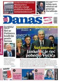 Danas - broj 7047-7048, 14. jan 2017.