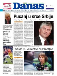 Danas - broj 5643, 12. mar 2013.