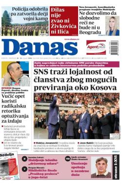 Danas - broj 7628-7629, 18. avg 2018.